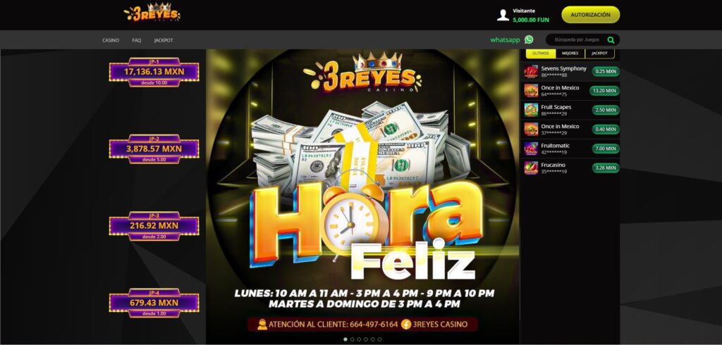 3reyes Casino México