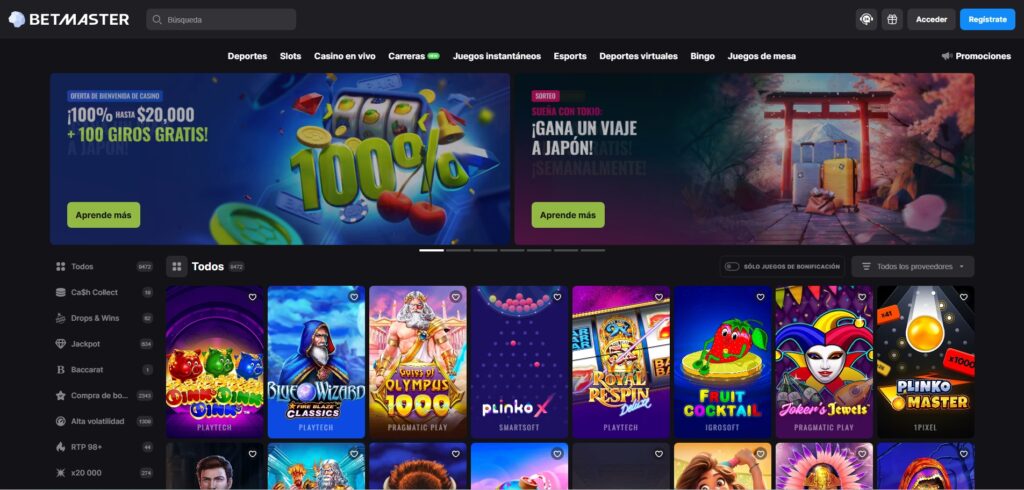 Betmaster Casino México